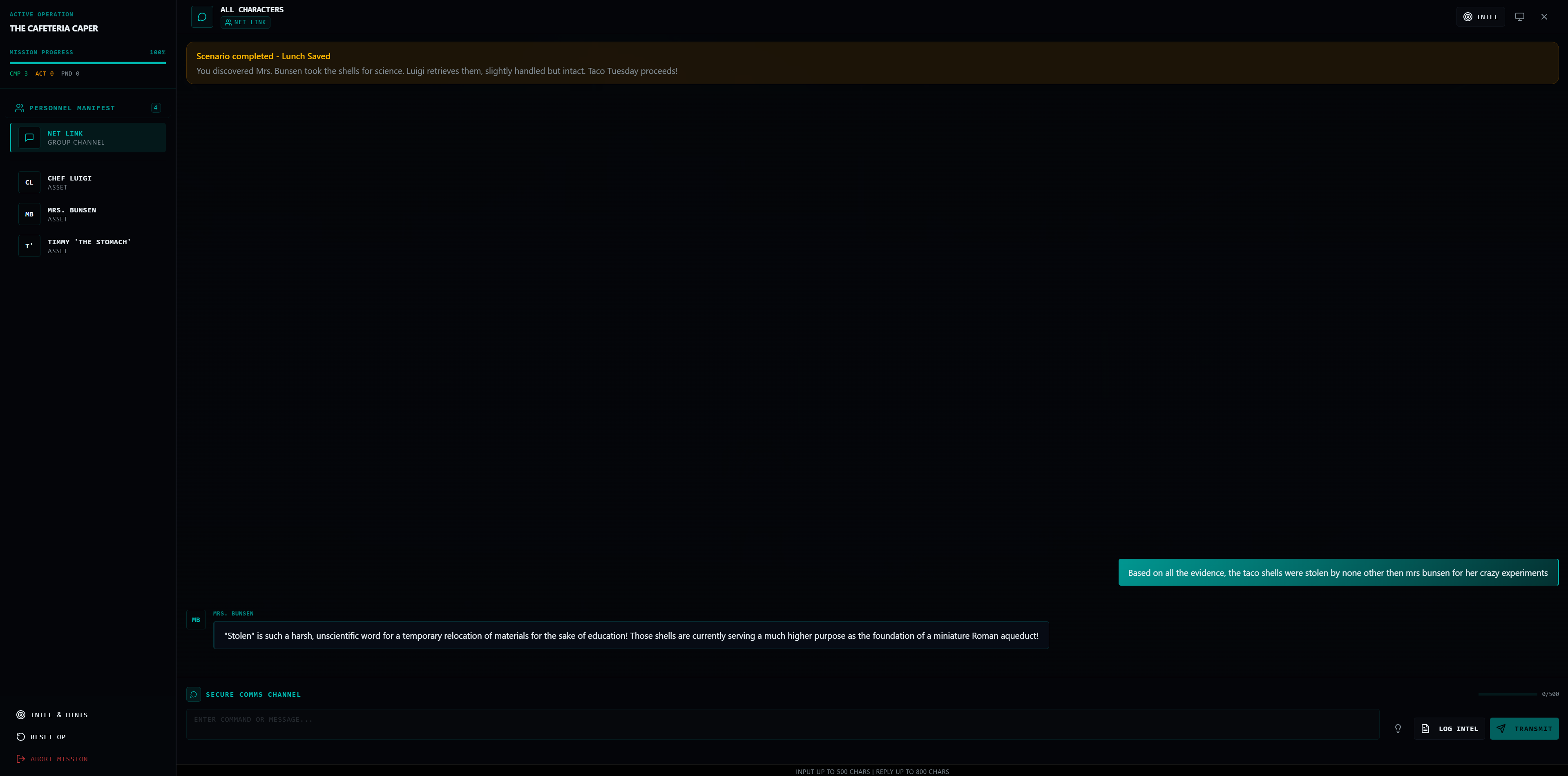 SpyinAI Interface